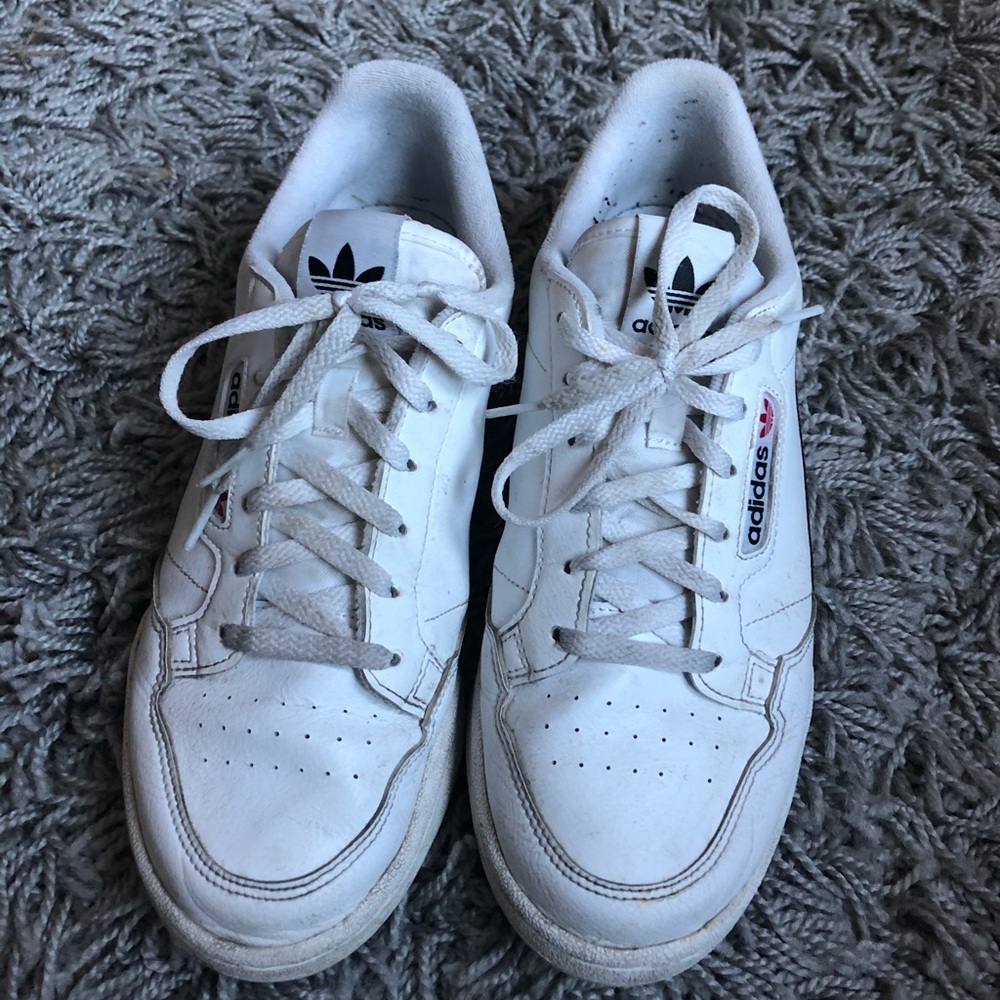 White adidas shoes